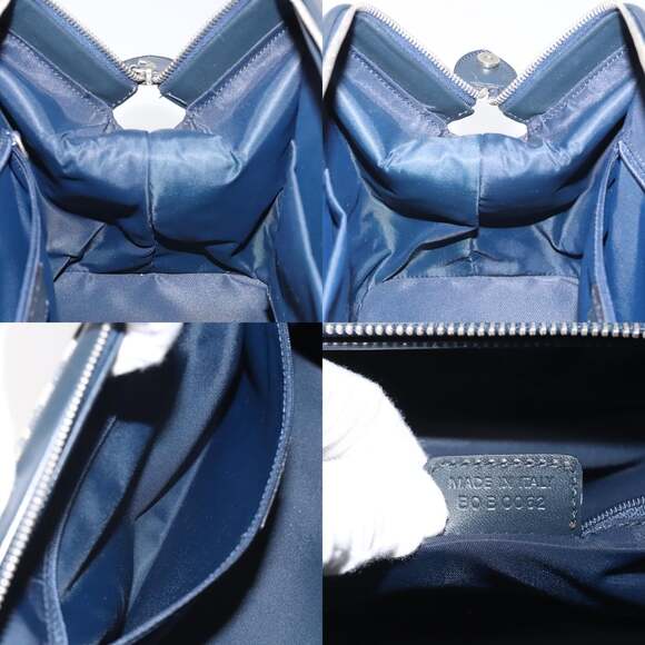 DIOR Trotter Canvas Hand Bag Navy - Picture 12 of 12